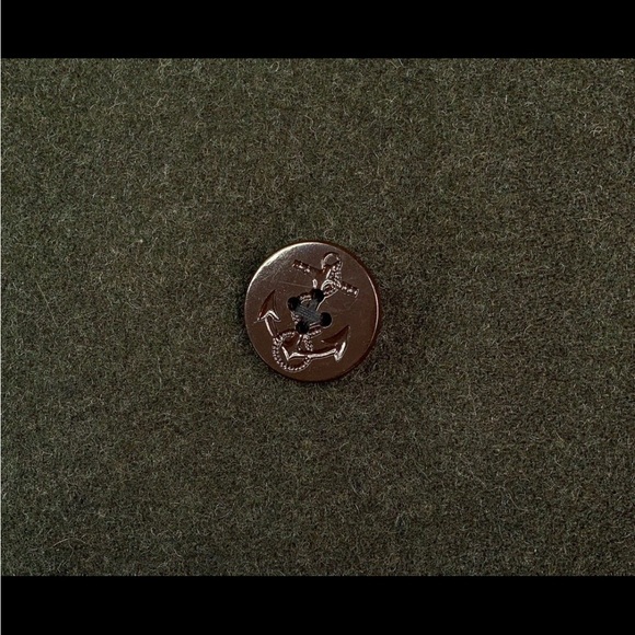 J.Crew 100% Wool Peacoat – Olive Green (L) | Classic Warm Heavyweight Coat - Picture 3 of 11